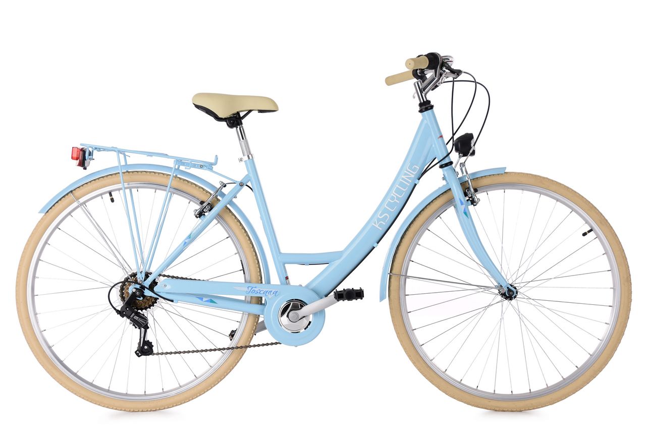 KS Cycling Damenfahrrad 26'' Toscana Blau