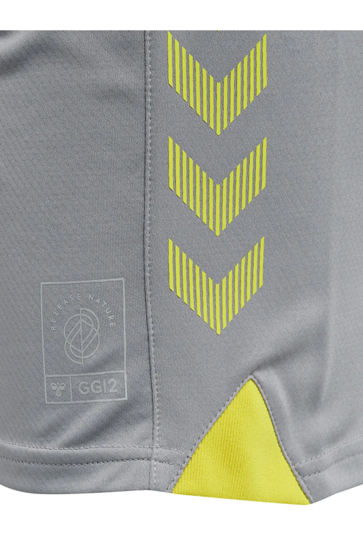 hummel  Kurze Sporthose - Grau - Mittlerer Bund