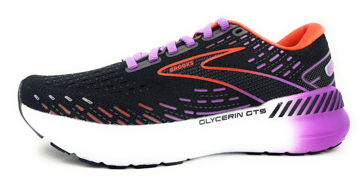 Brooks Glycerin GTS W 20 1203701B-013 Schwarz 013 Black/Bellflower