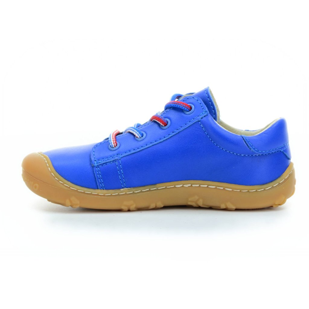 Ricosta Rocky weiß / blau / rot (M) Barfuß-Sneakers