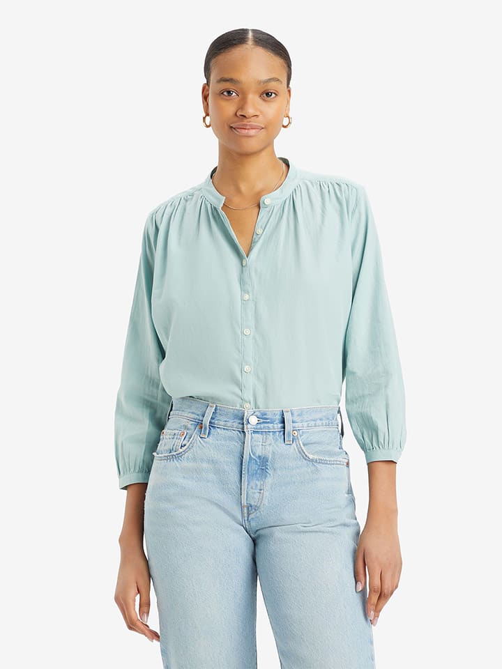 Levi's Bluse in Türkis günstig kaufen