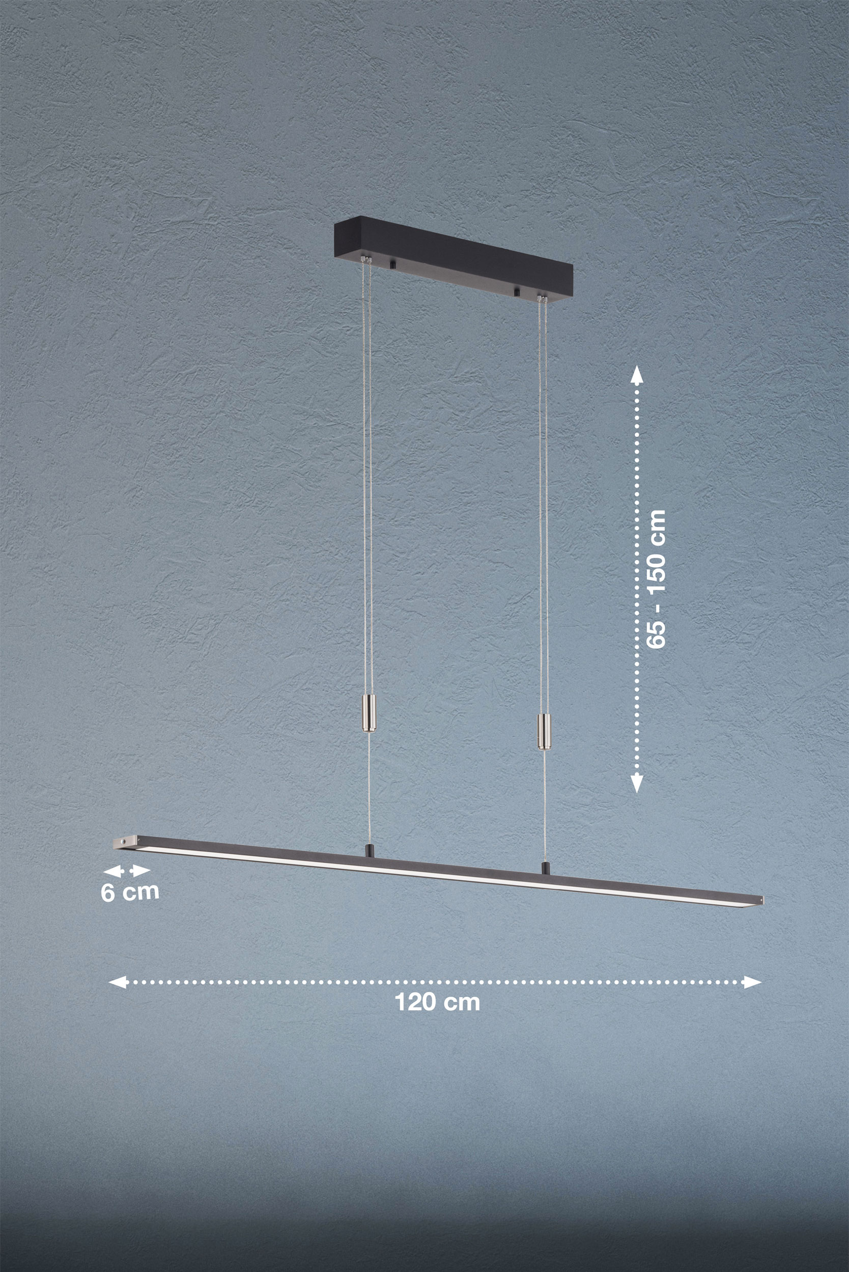 Fischer & HonselLED-Pendelleuchte 1flg