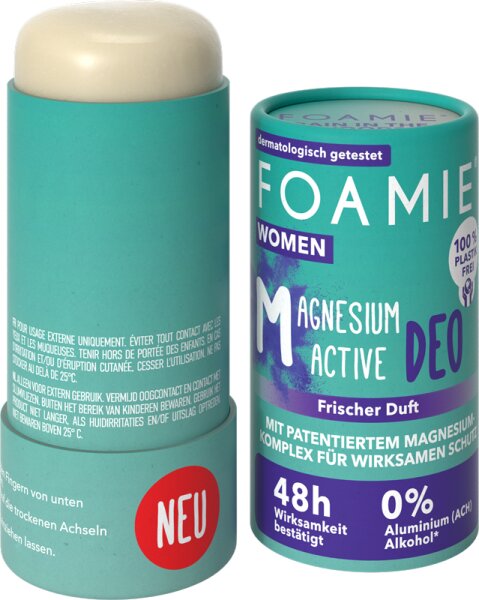 Foamie Rain in the Woods green Deodorant Stick