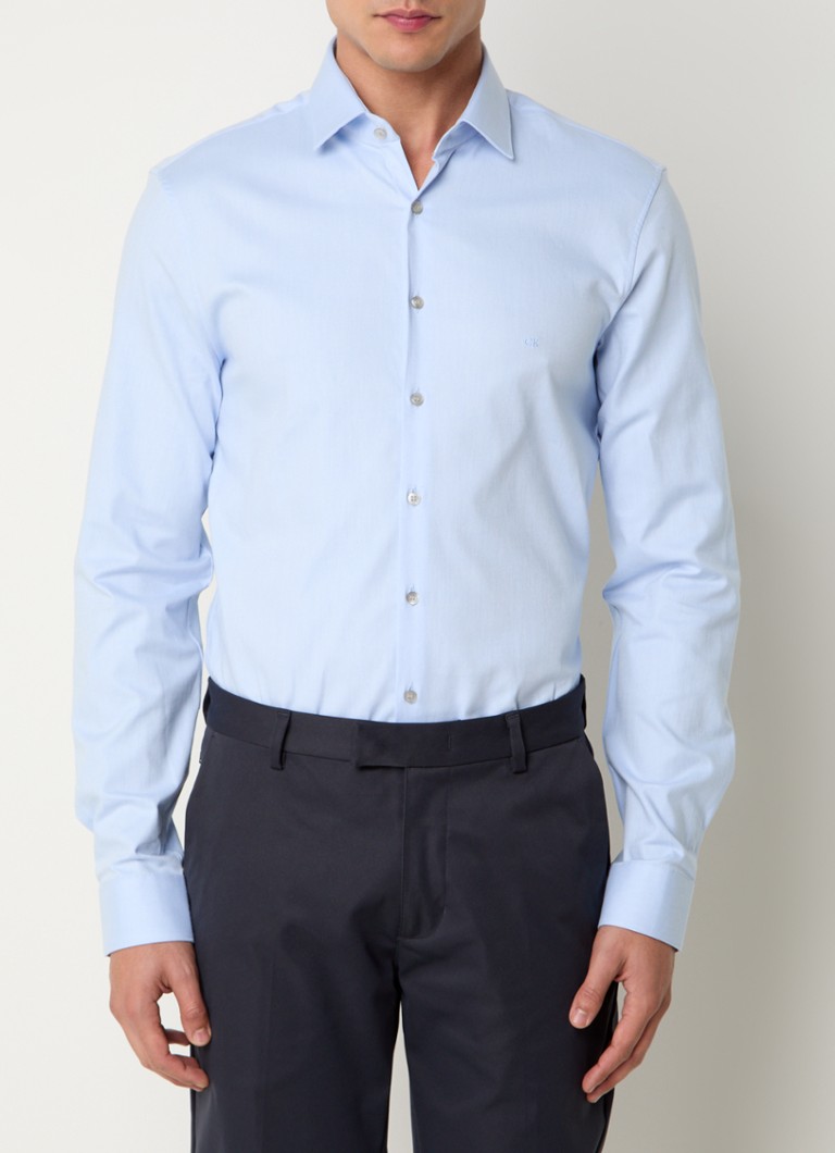 Camicia elasticizzata slim fit Calvin Klein
