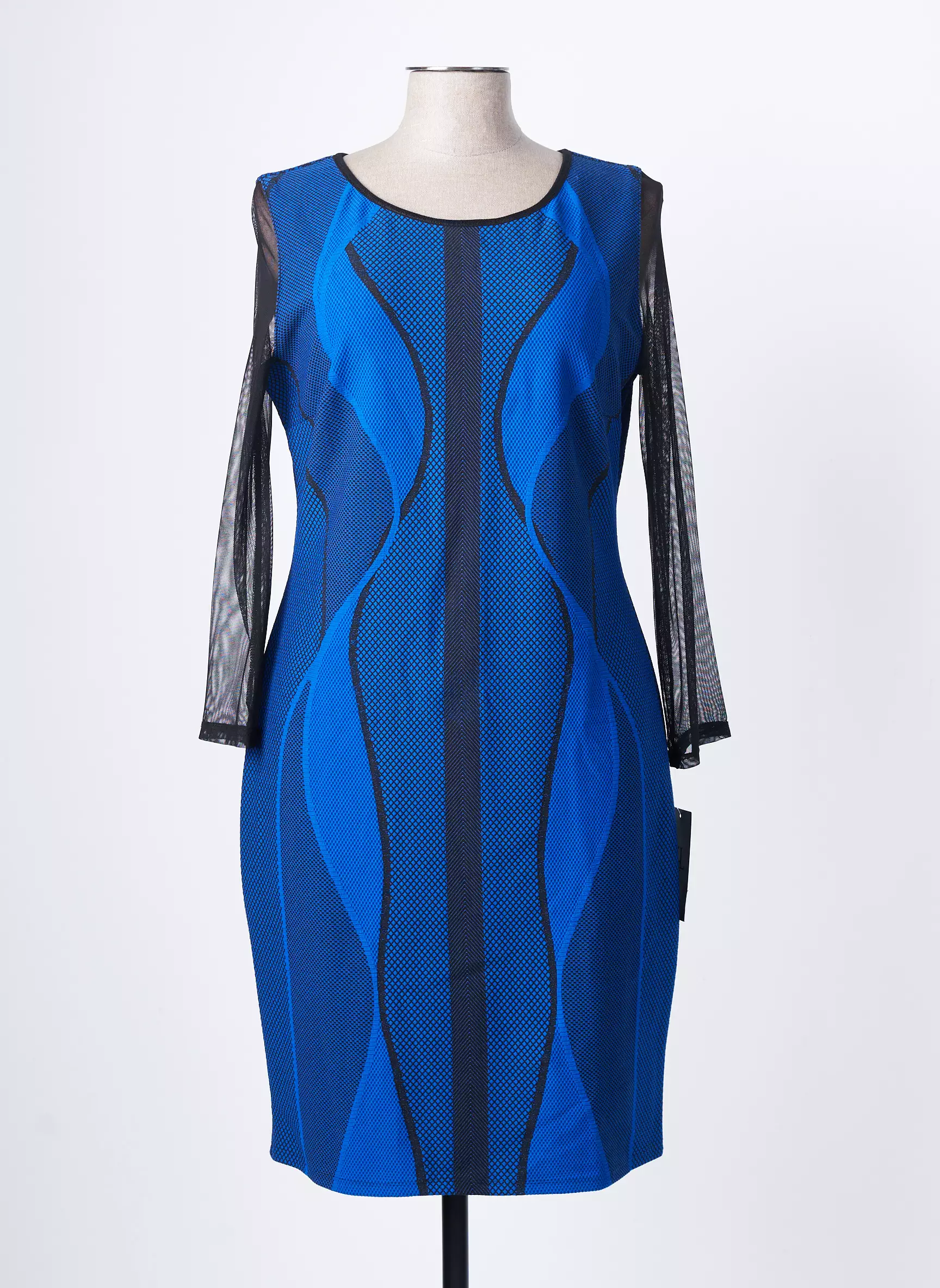 Frank Lyman Robes Mi Longues Femme couleur bleu
