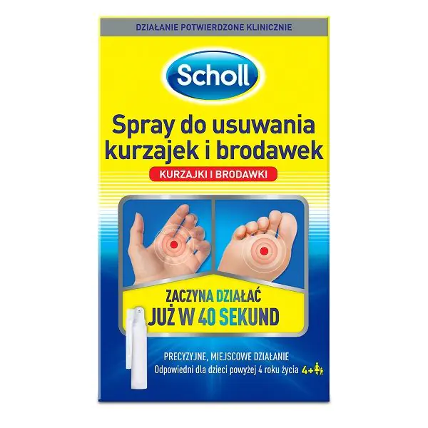 Scholl sprej za uklanjanje bradavica i kurjih očiju