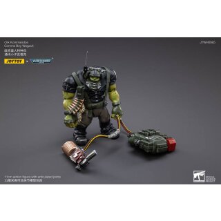 Warhammer 40k Actionfigur 1/18 Ork Kommandos Comms Boy Wagzuk 13 cm