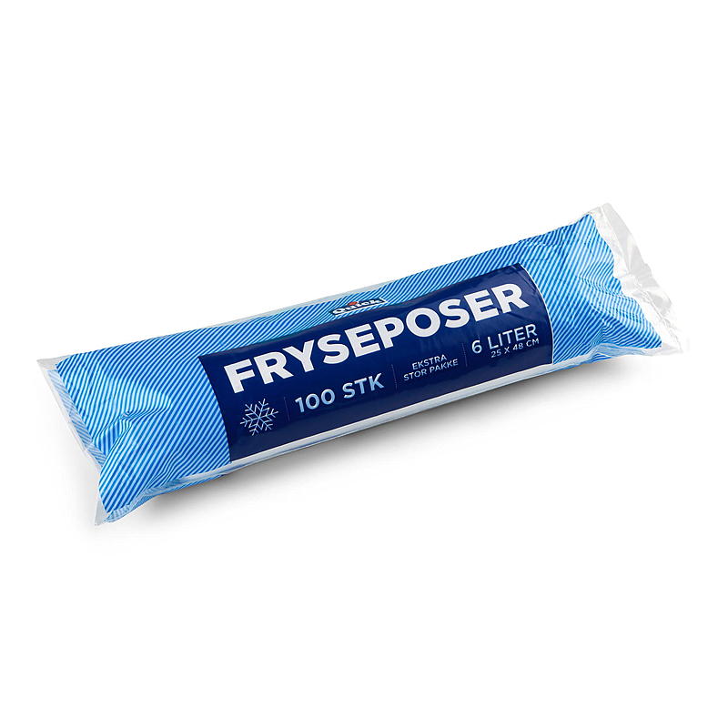 Quick Fryseposer 6 l Maxi 100 stk