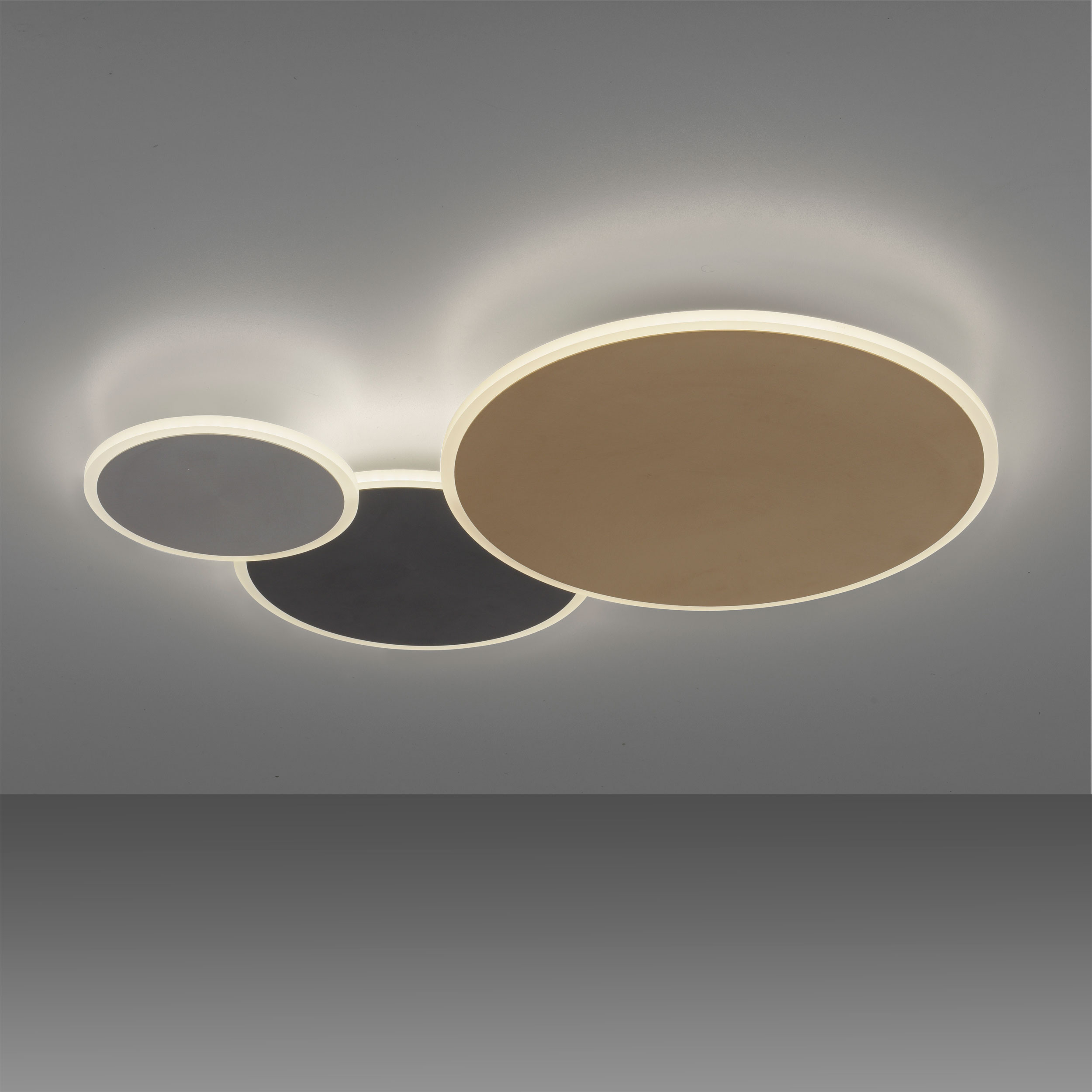 QLED-Wand-u. Deckenleuchte 1flg