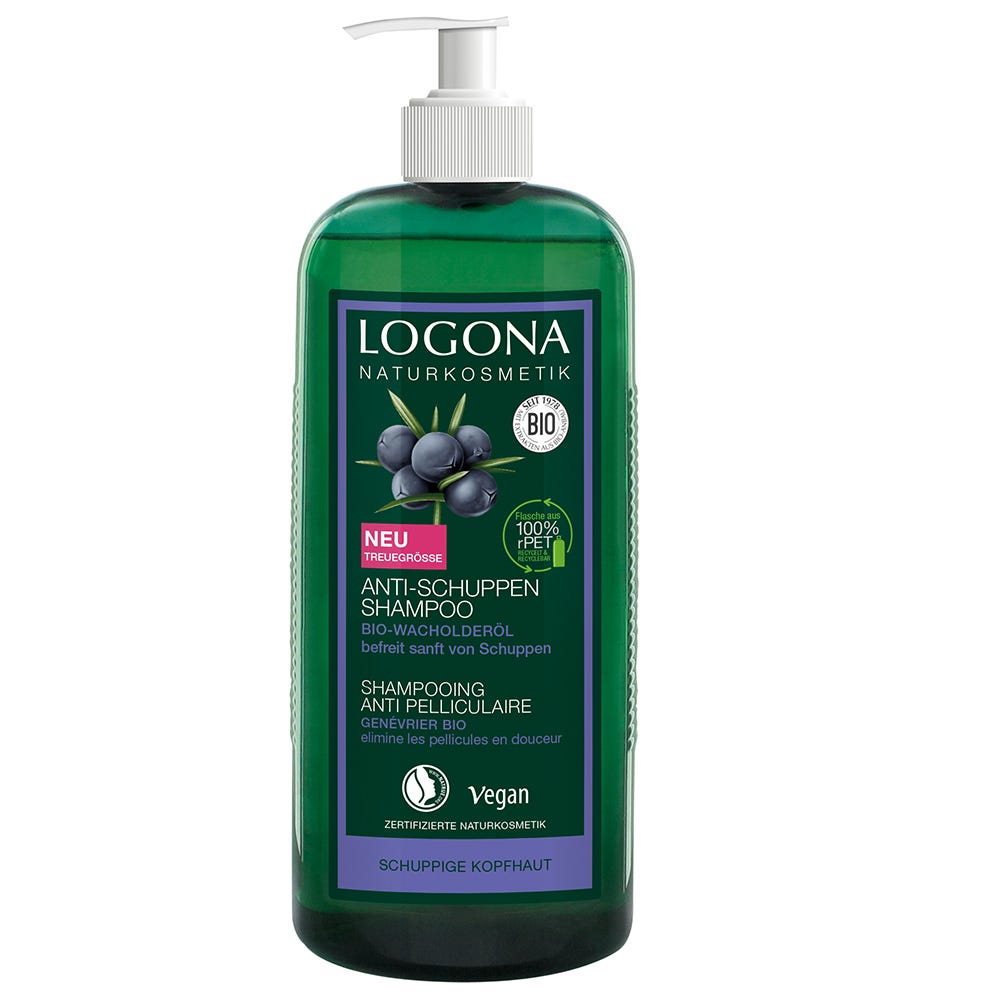 LOGONA Anti-Schuppen Shampoo Wacholderöl 750 ml