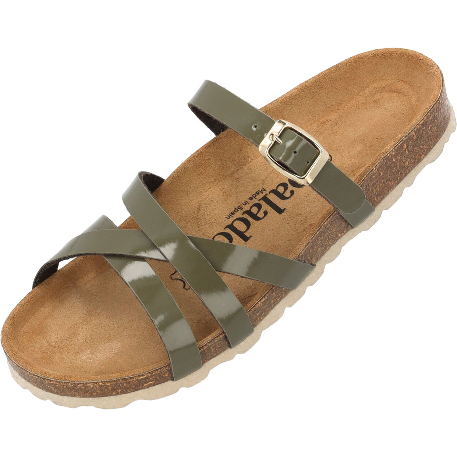 Palado Cruisi, Pantoletten, Damen, Khaki Lack