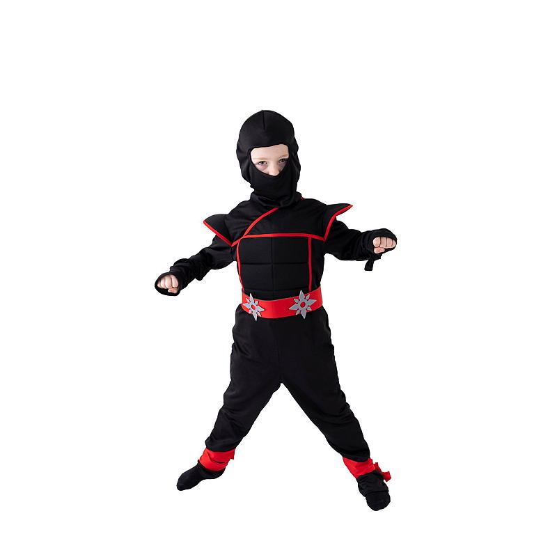 Time 2 Change Halloweendrakt 4-6 år, Ninja