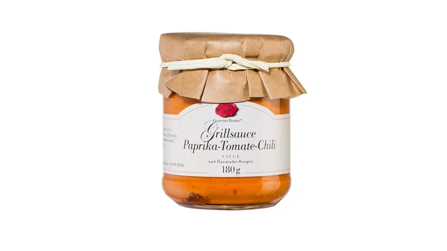 Gourmet Berner Grillsauce Paprika Tomate Chili 180 g