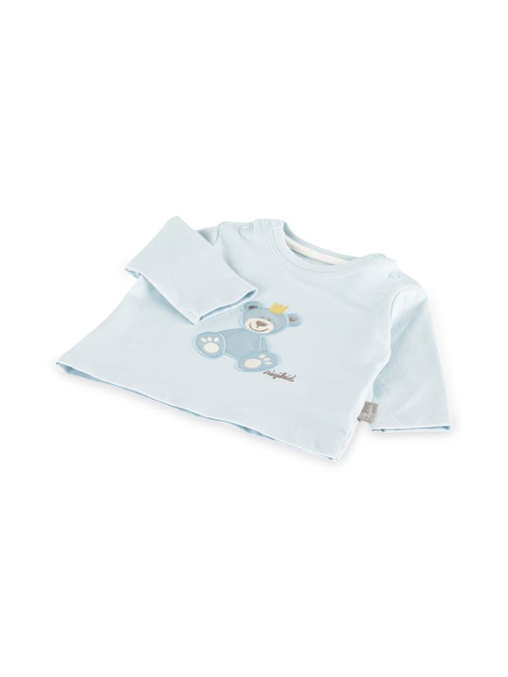 Sigikid Langarmshirt Classic Baby in hellblau günstig kaufen