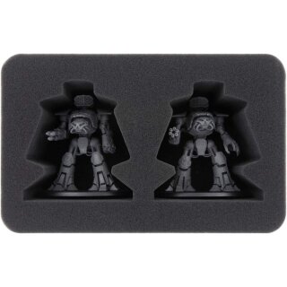 Feldherr Schaumstoffeinlage für 2 Reaver Battle Titans