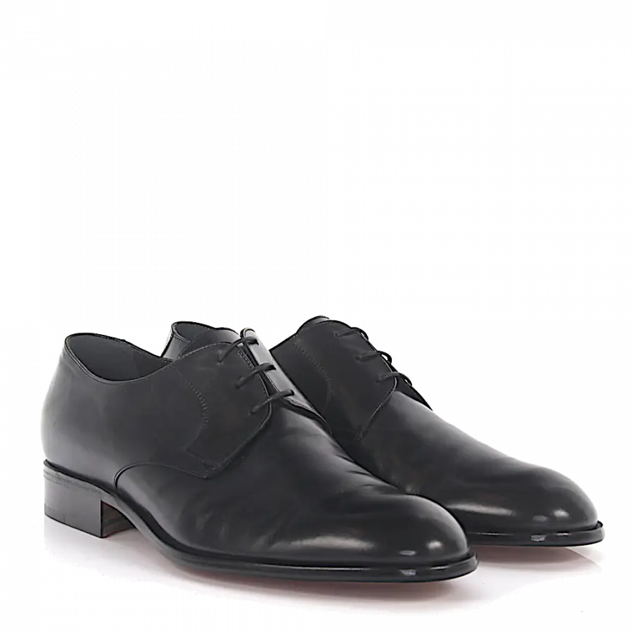 Moreschi - Businessschuhe Derby Kalbsleder - schwarz