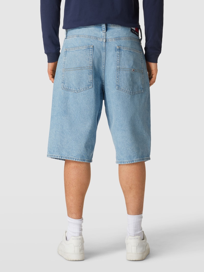 Baggy Fit Jeansshorts im 5-Pocket-Design Modell 'AIDEN' in jeans