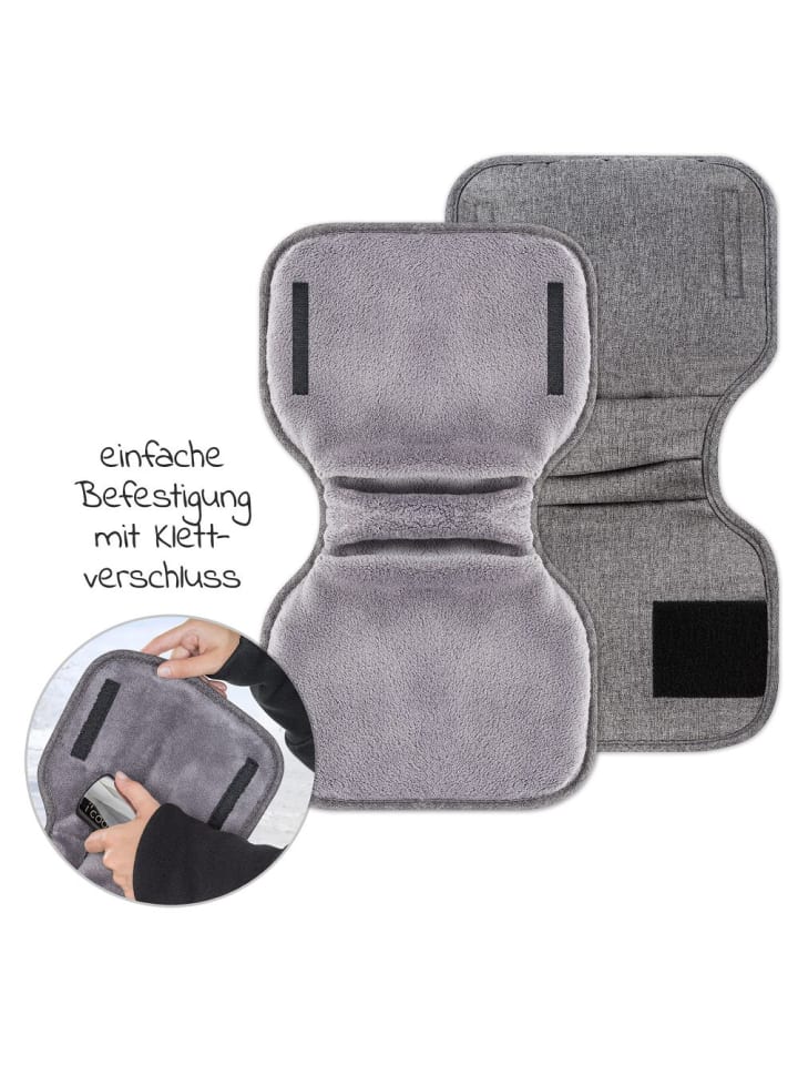 LaLoona Deluxe Handschuhe / Handwärmer für Kinderwagen in grau günstig kaufen onesize