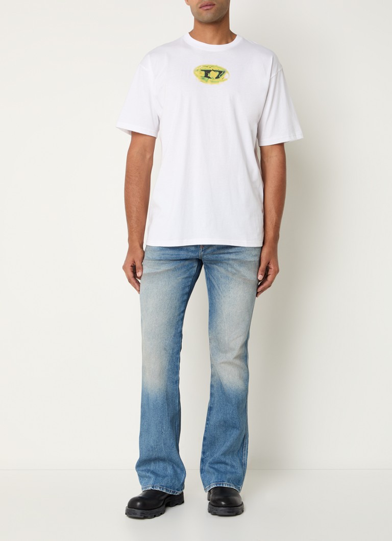 Diesel 1998 D-Buck flared jeans in medium wash