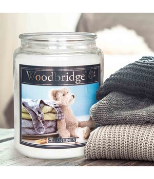 Woodbridge Clean Linen Duftkerze-565 g