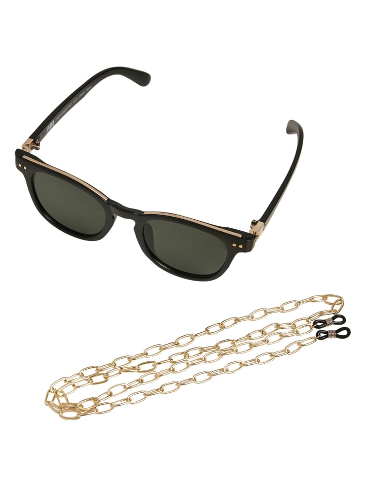 Urban Classics Urban Classics Sonnenbrillen in black/gold/gold günstig kaufen onesize