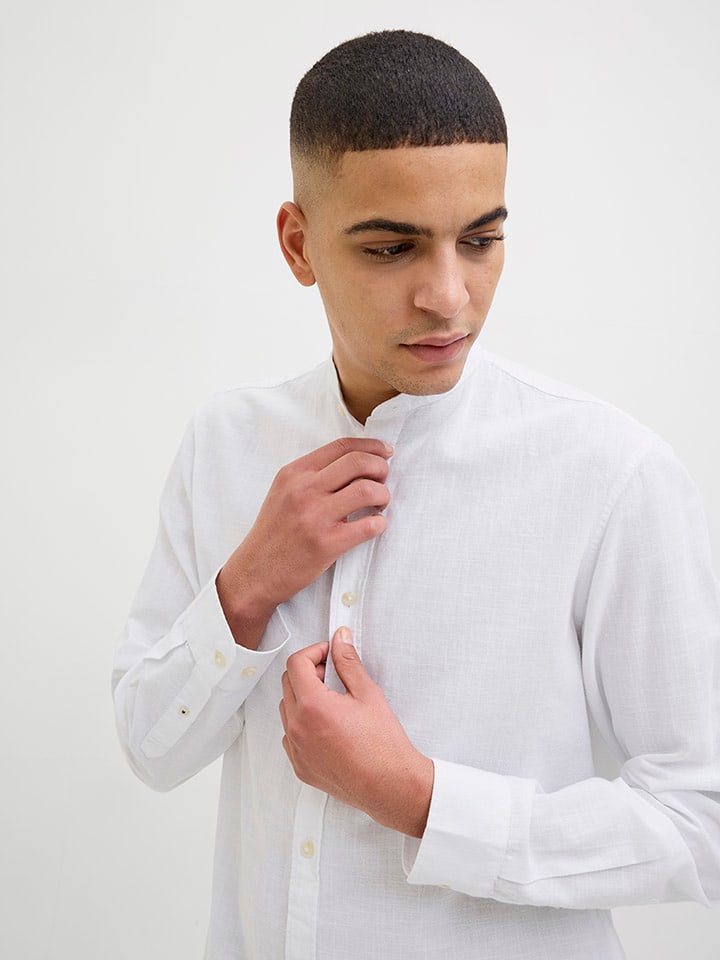 Jack & Jones Hemd - Regular fit - in Weiß günstig kaufen