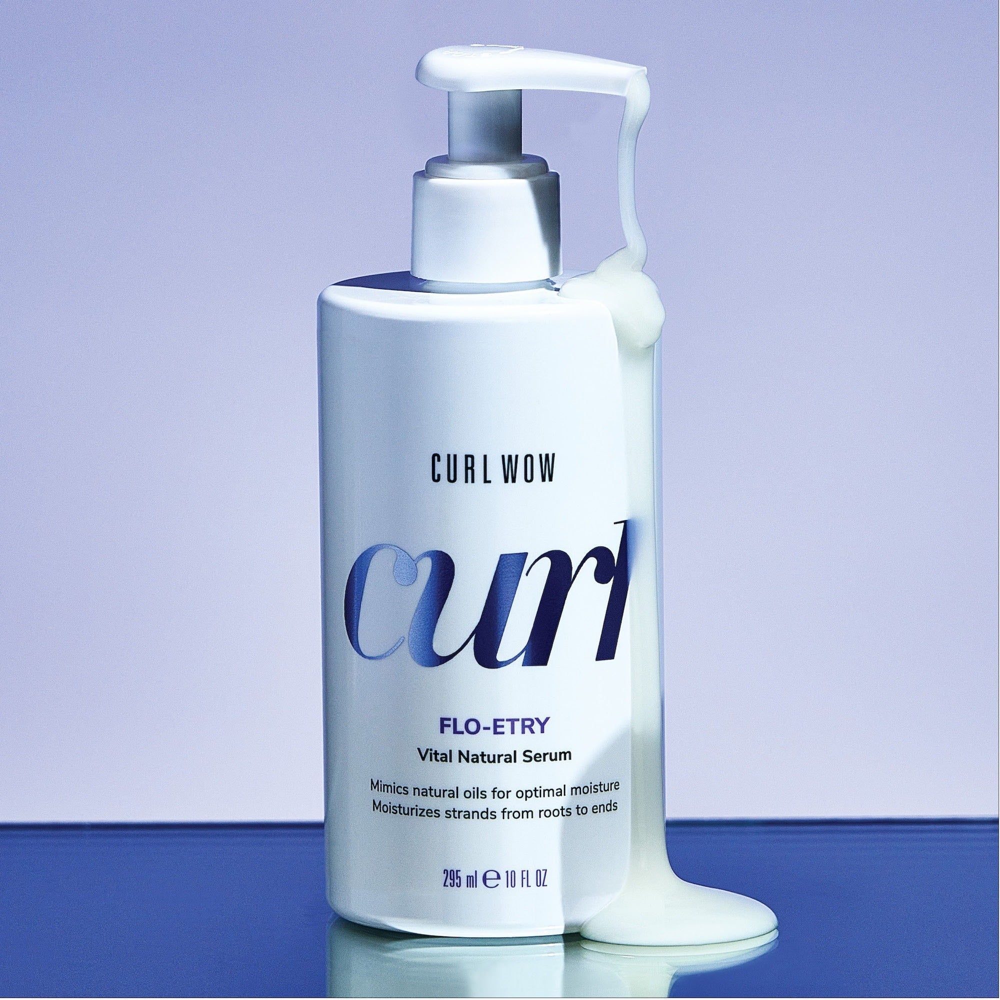 Curl Flo-Etry hårpleieserum naturlig kosttilskudd - hårserum