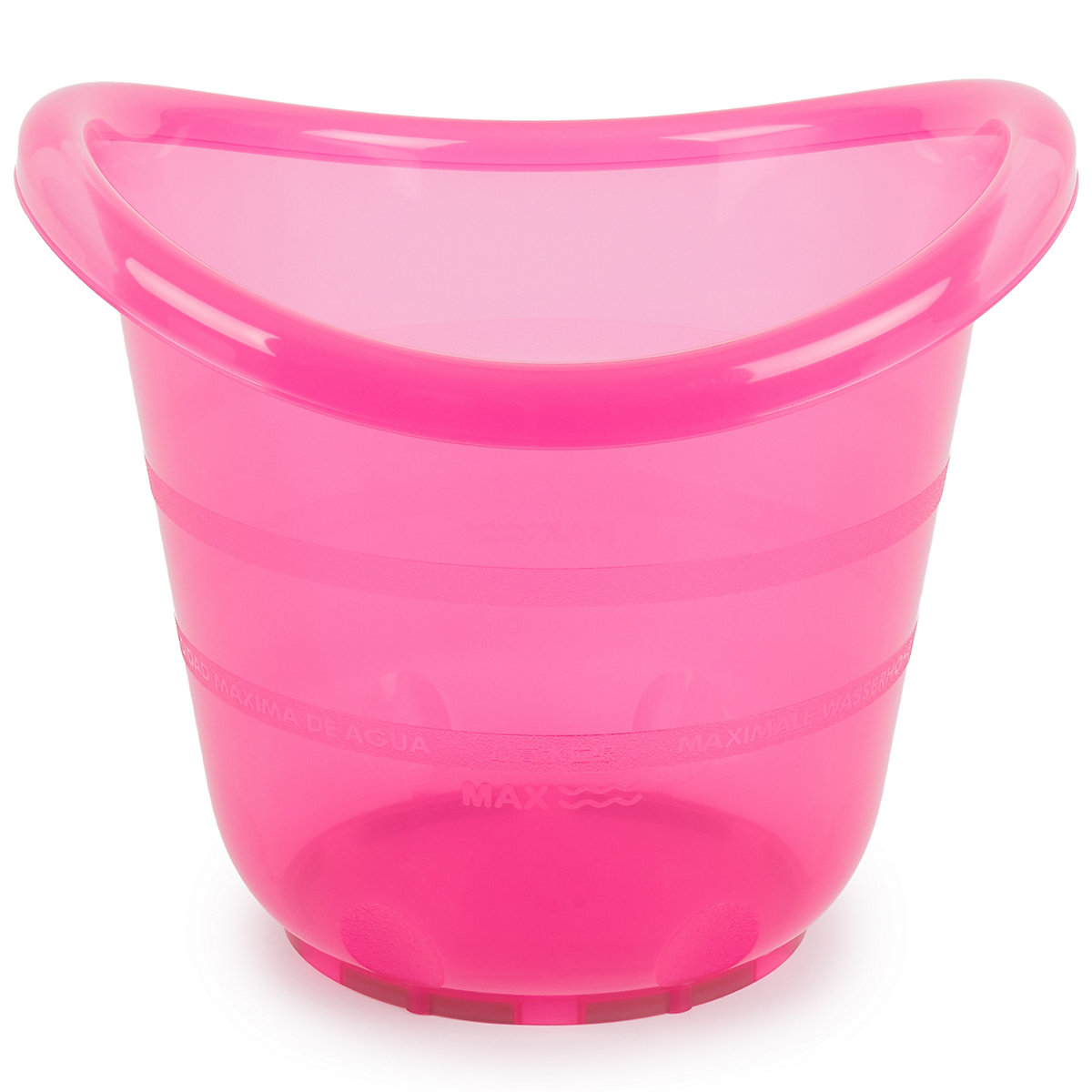 Tummy Tub Badeeimer Baby Eimer bis17 kg Waschschüssel Baby Mobile Badewanne pink Babybadewannen