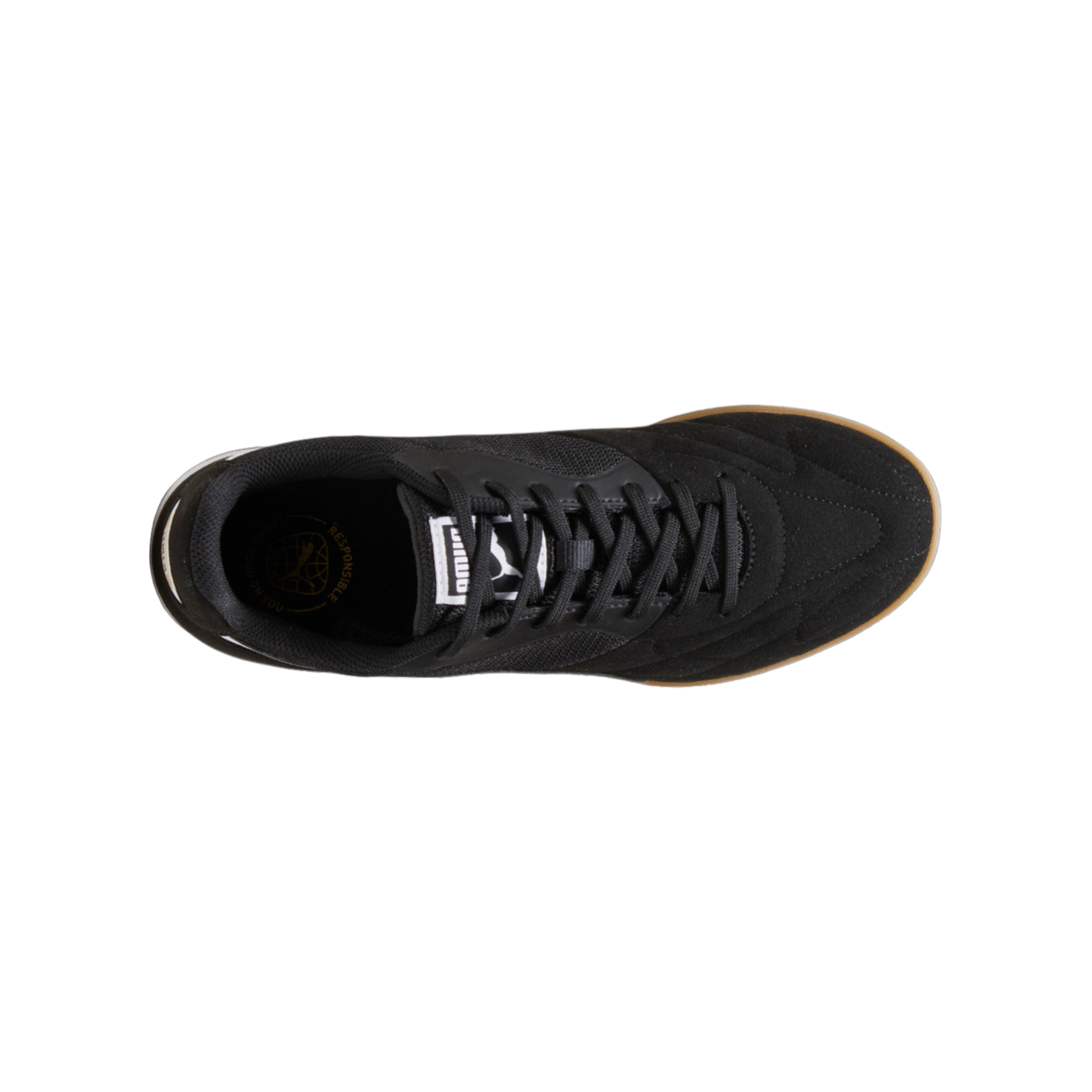 PUMA KING Top IT Halle Schwarz Weiss Gold F01