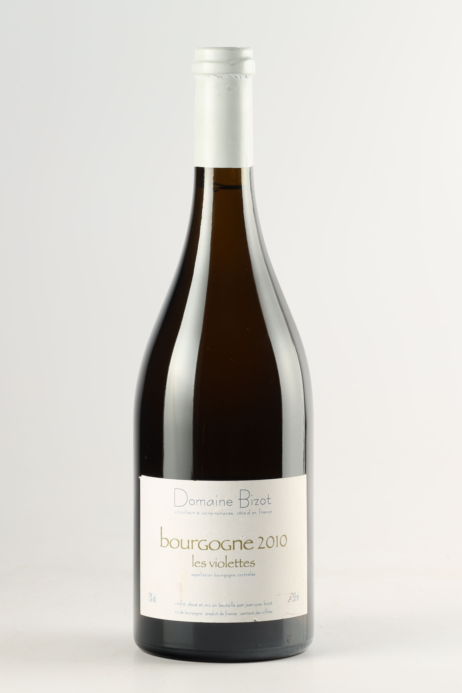 Jean Yves Bizot Les Violettes 2010, Bourgogne