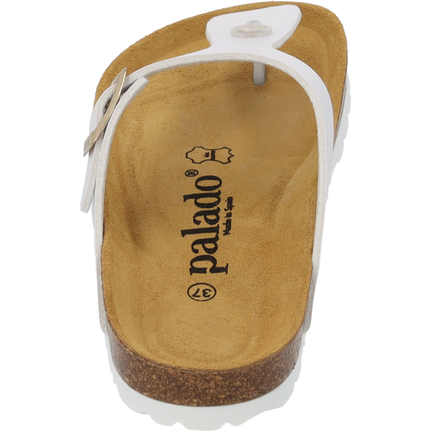 Palado Kos Metallic, Zehentrenner, Damen, Weiß