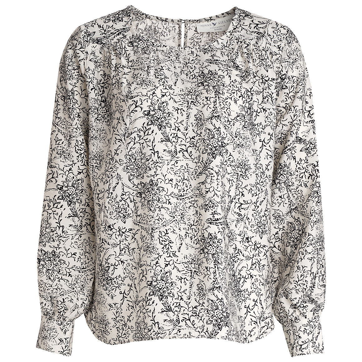Damen Bluse mit Allover-Print