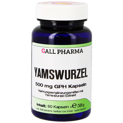 YAMSWURZEL 500 mg GPH Kapseln  60 St  Kapseln