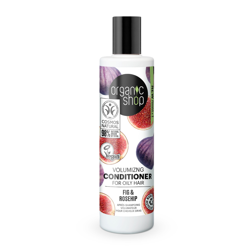 organic shop Après-shampoing  cheveux gras Figue Cynorhodon Vegan Naturel Après-shampoing