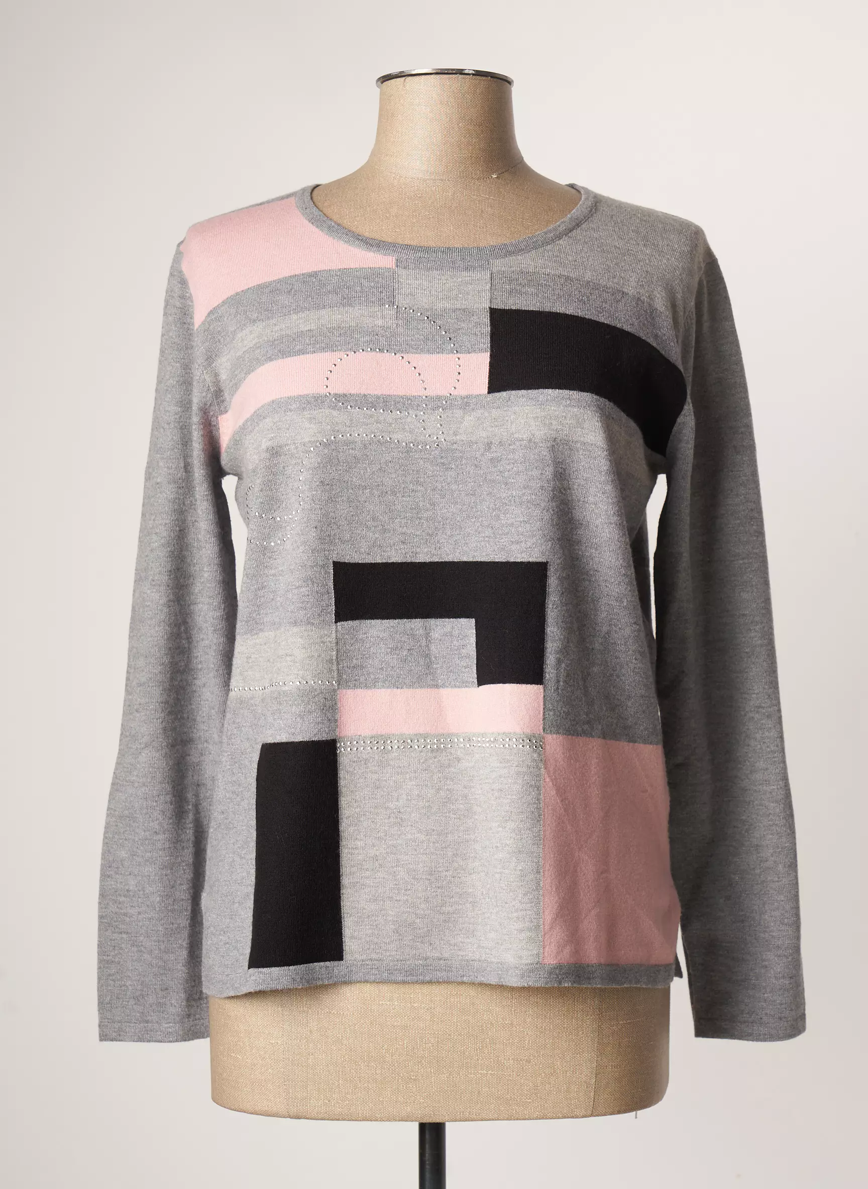 Griffon Pulls Femme couleur gris