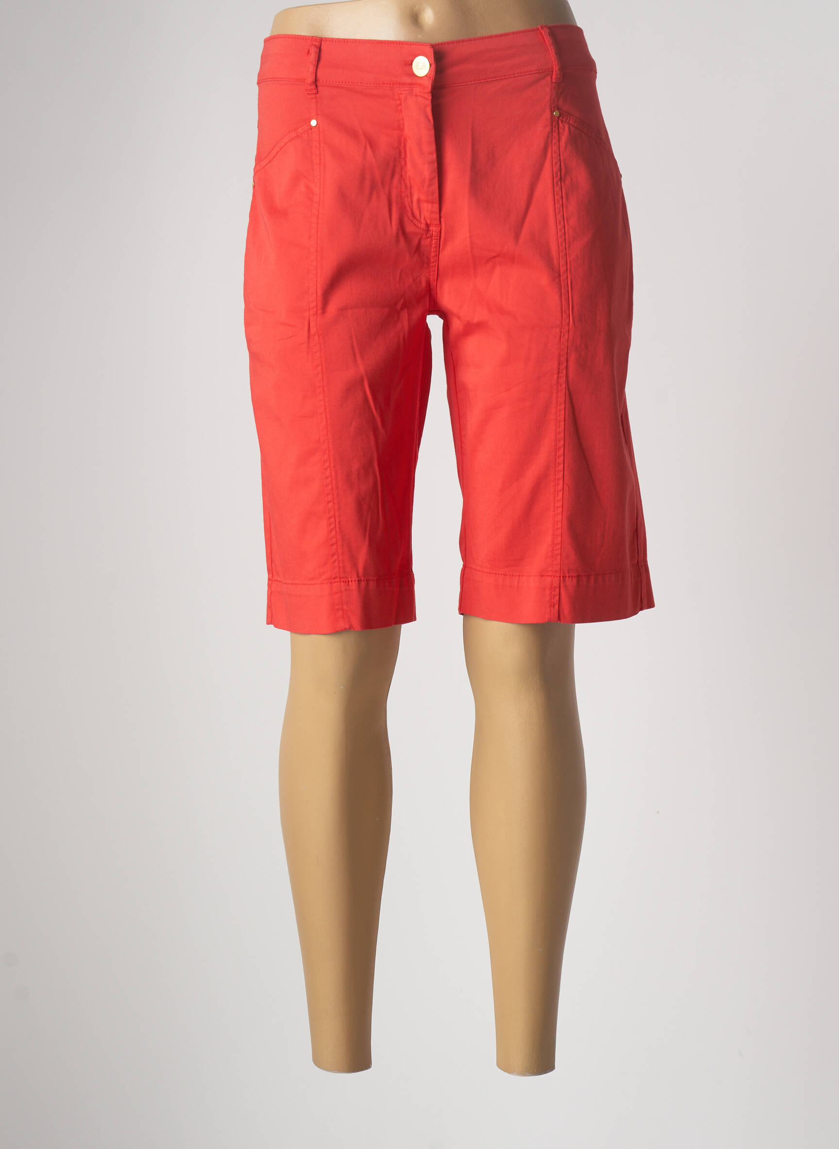 Paul Brial Bermudas Femme couleur rouge
