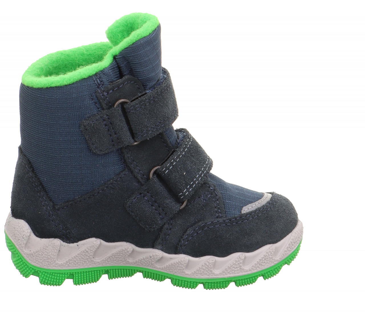 ICEBIRD - Blau/Grün Boots mit Klettverschluss
