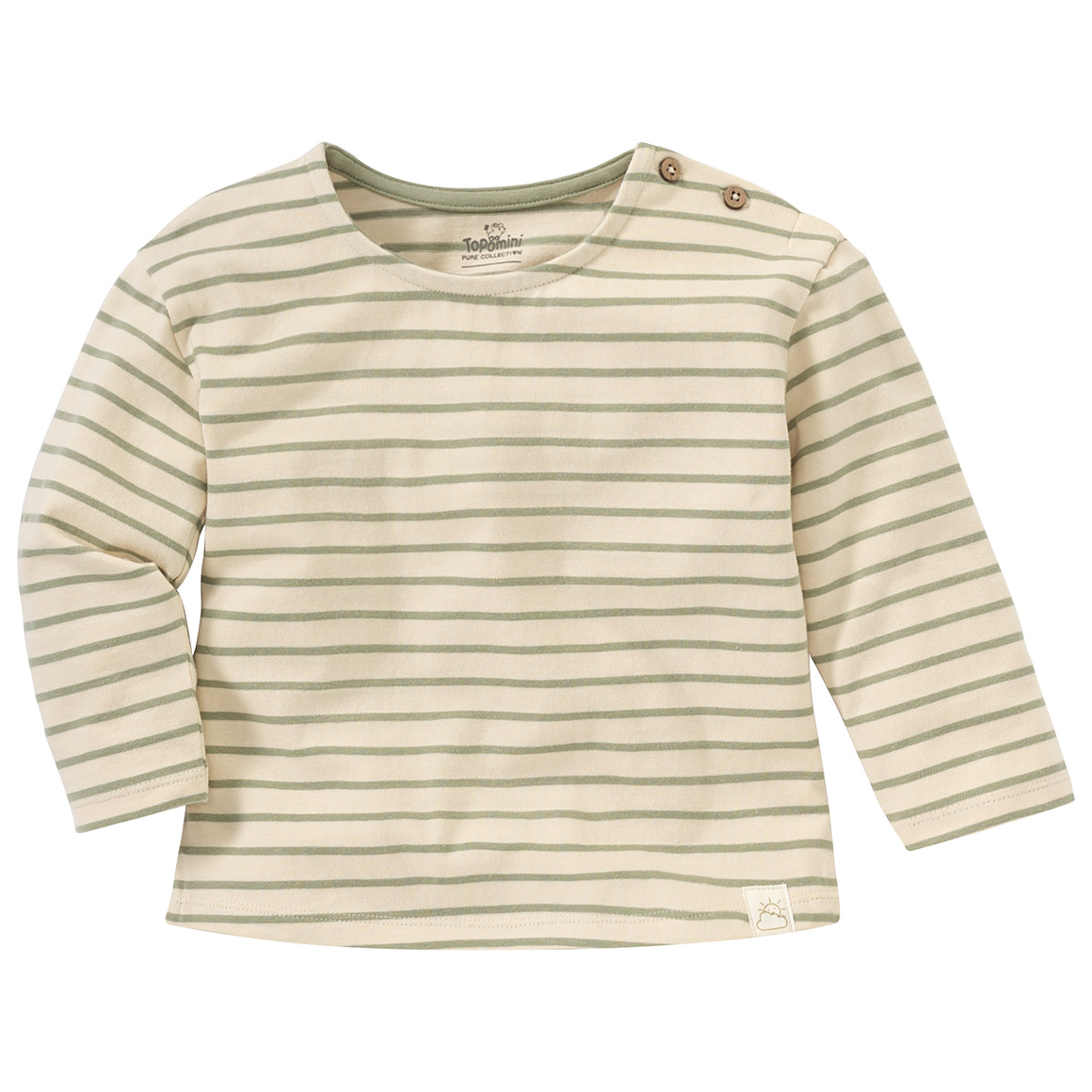 Baby Langarmshirt aus Bio-Baumwolle