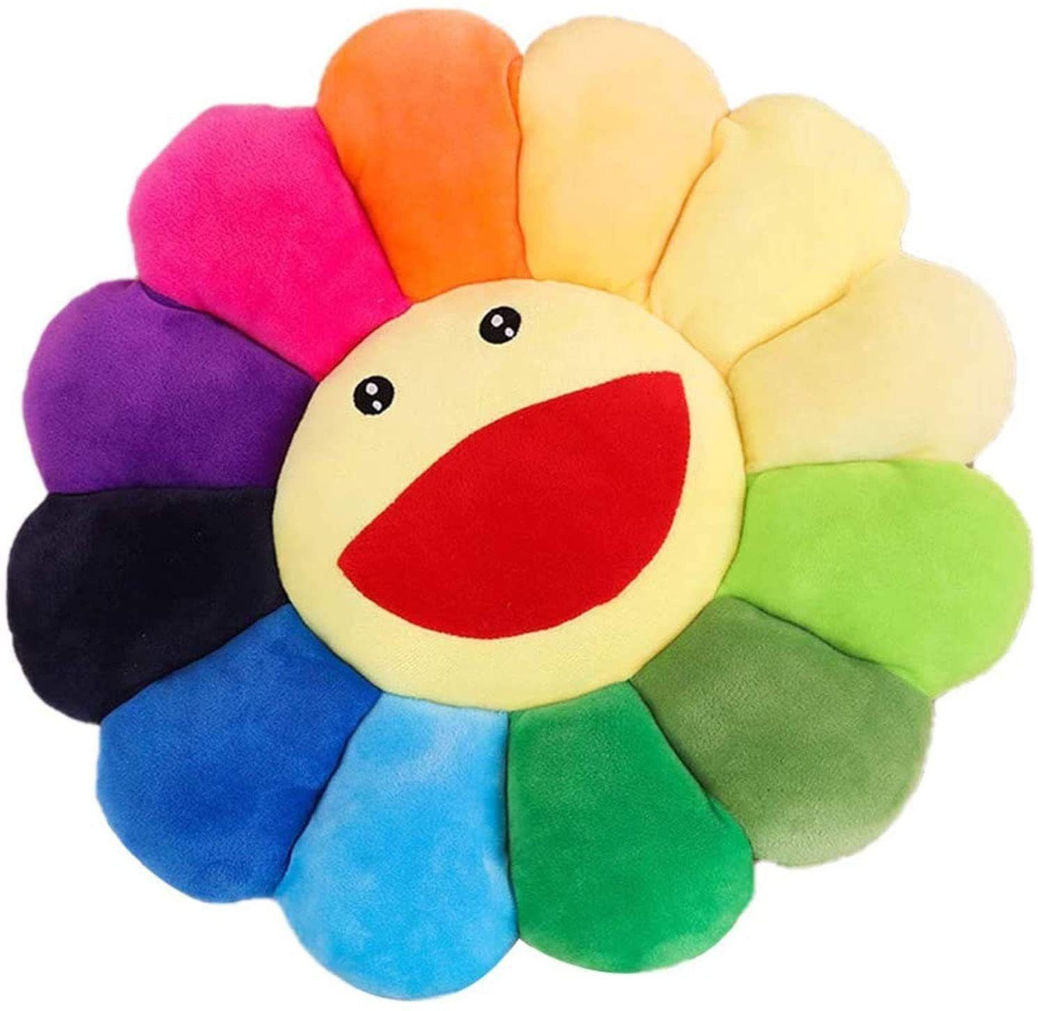LENBEST Bodenkissen Sonnenblumen-Bodenkissen, weich, niedliche Heimdekoration
