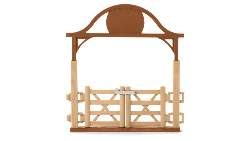 Schleich 42434 - Horse Club - Pferdekoppel mit Eingangstor