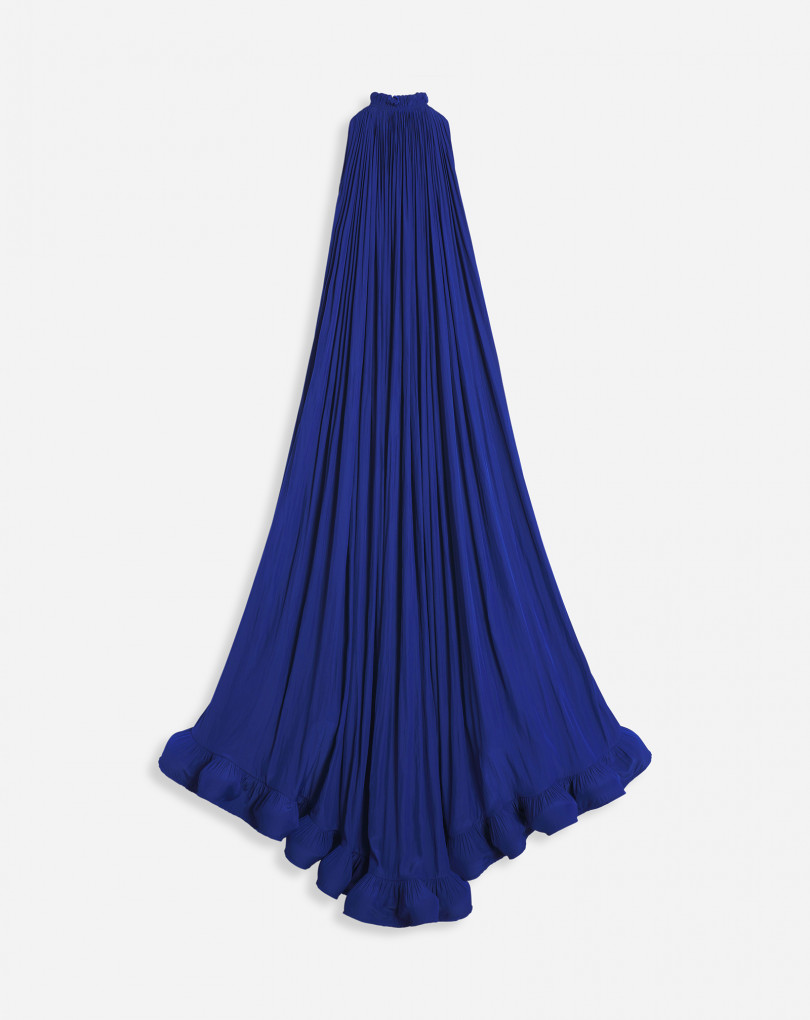 ROBE LONGUE EN CHARMEUSE TRIBUTE