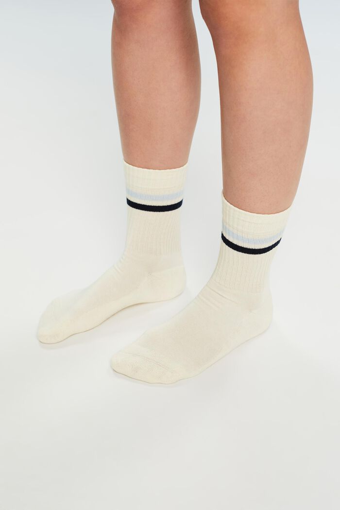 2er-Set Rippstricksocken