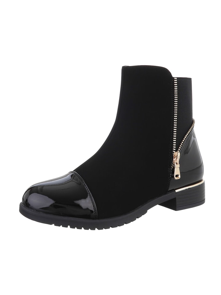 Ital-Design Stiefelette in Schwarz günstig kaufen