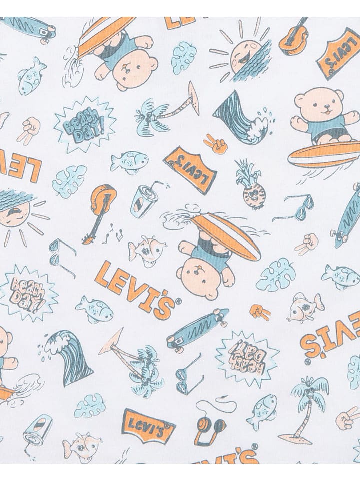Levi's Kids 2tlg. Outfit in Weiß/ Bunt günstig kaufen