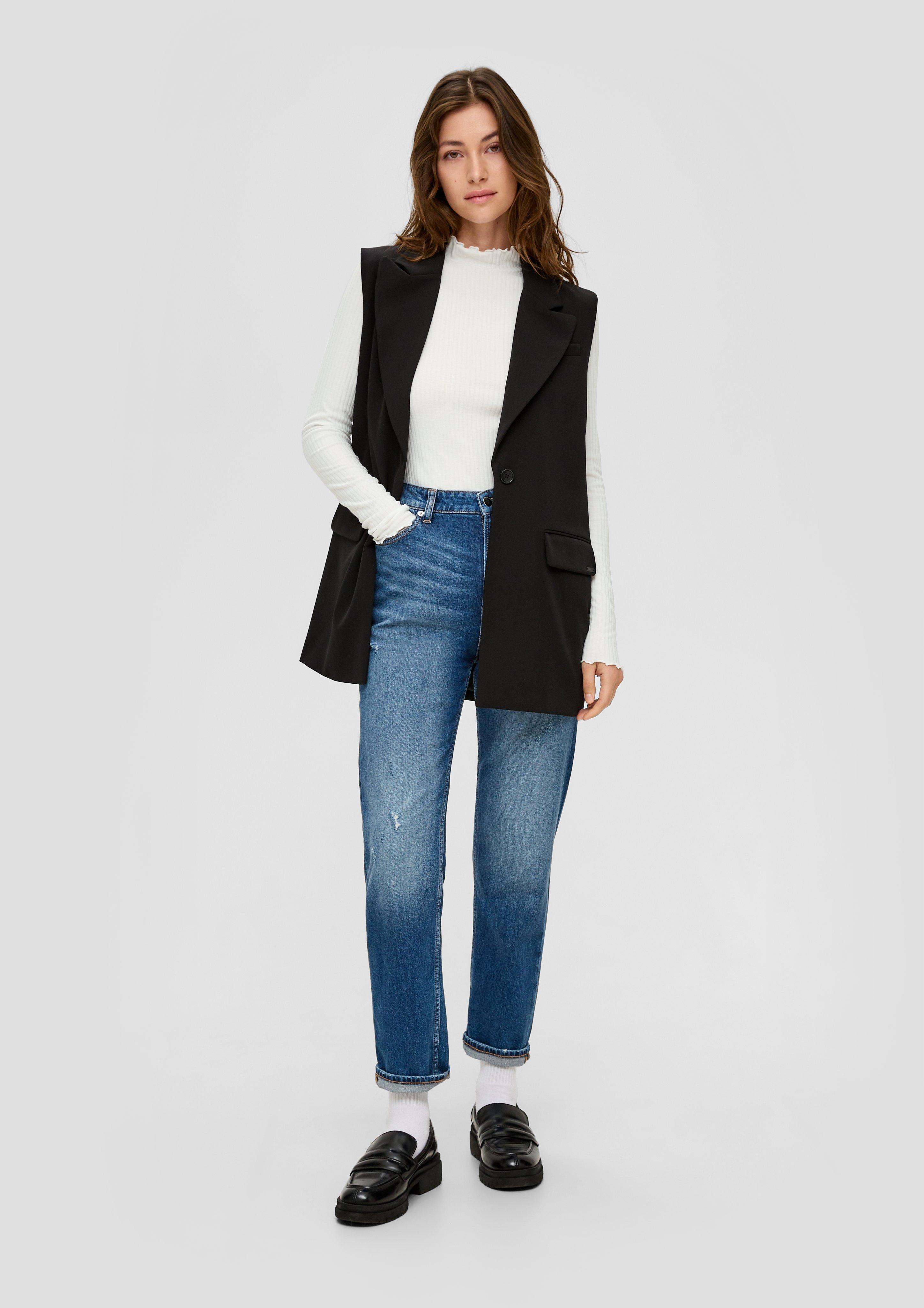 Longsleeve mit Rollsaum  2133442-02W0