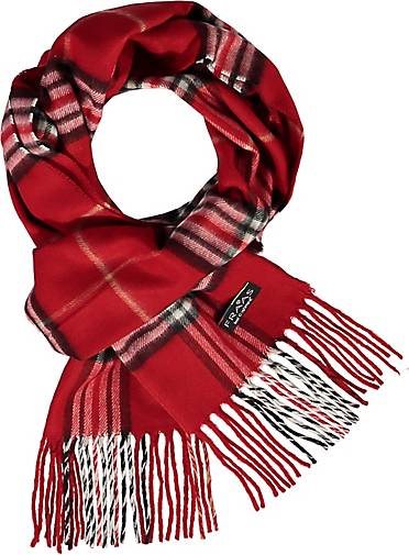 FRAAS Schmaler Cashmink-Schal mit FRAAS Plaid Karo - Made in Germany