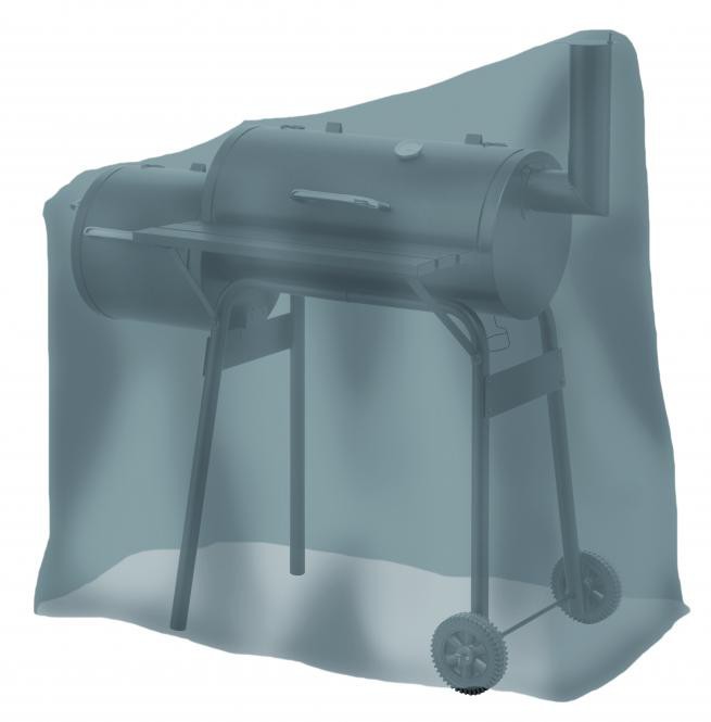 Tepro Universal Abdeckhaube - für Smoker klein, anthrazit