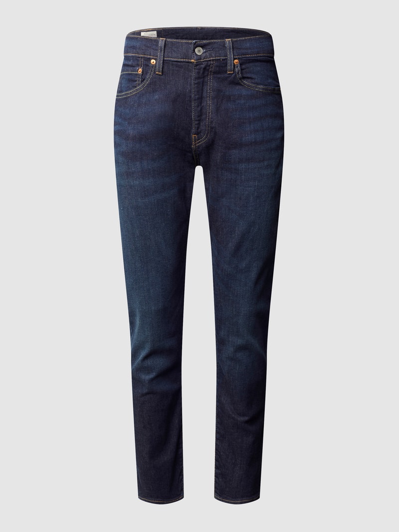 Tapered Fit Jeans mit Stretch-Anteil Modell '502™' in jeans