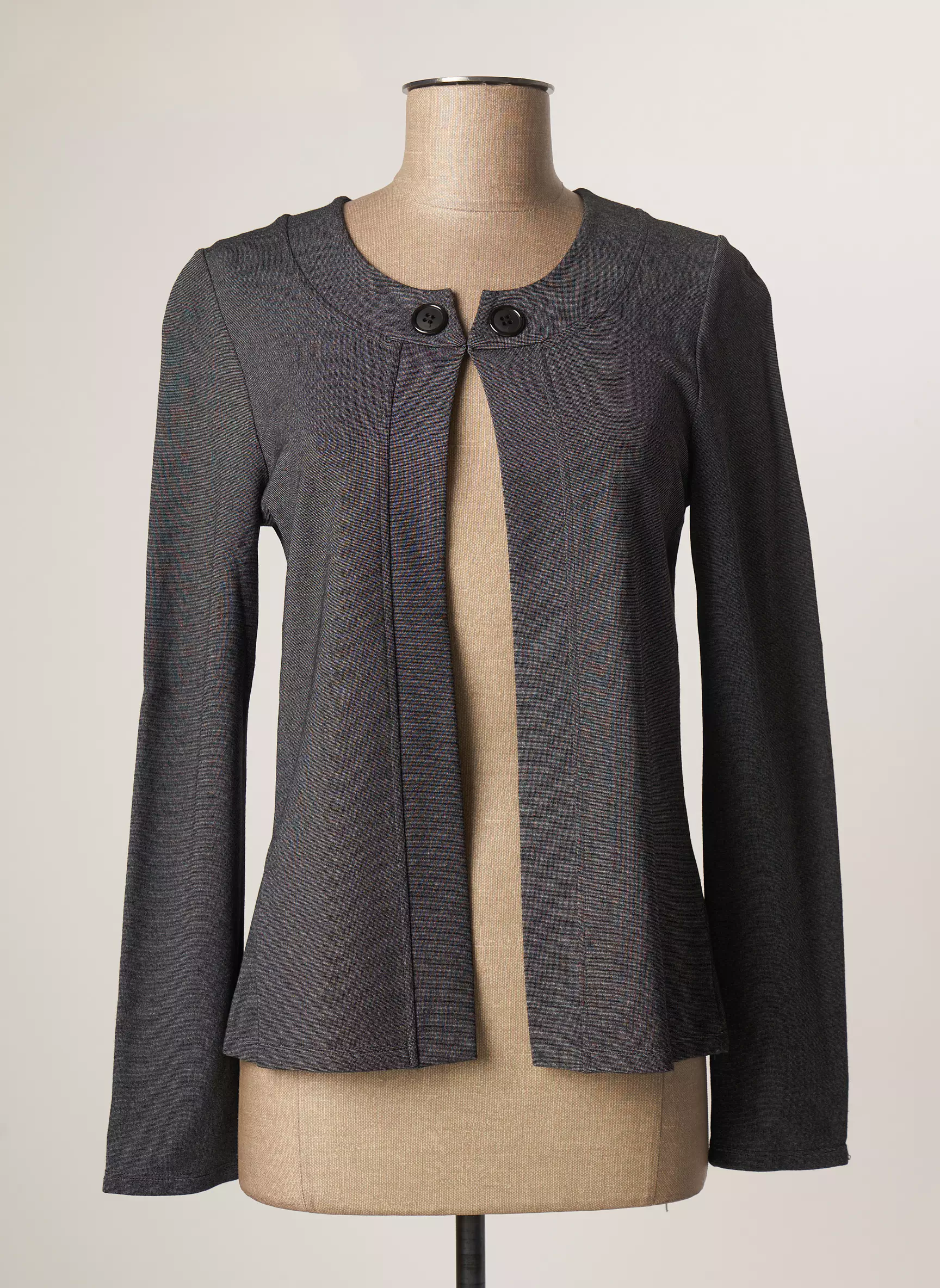 Plurielles Vestecasual Femme couleur gris