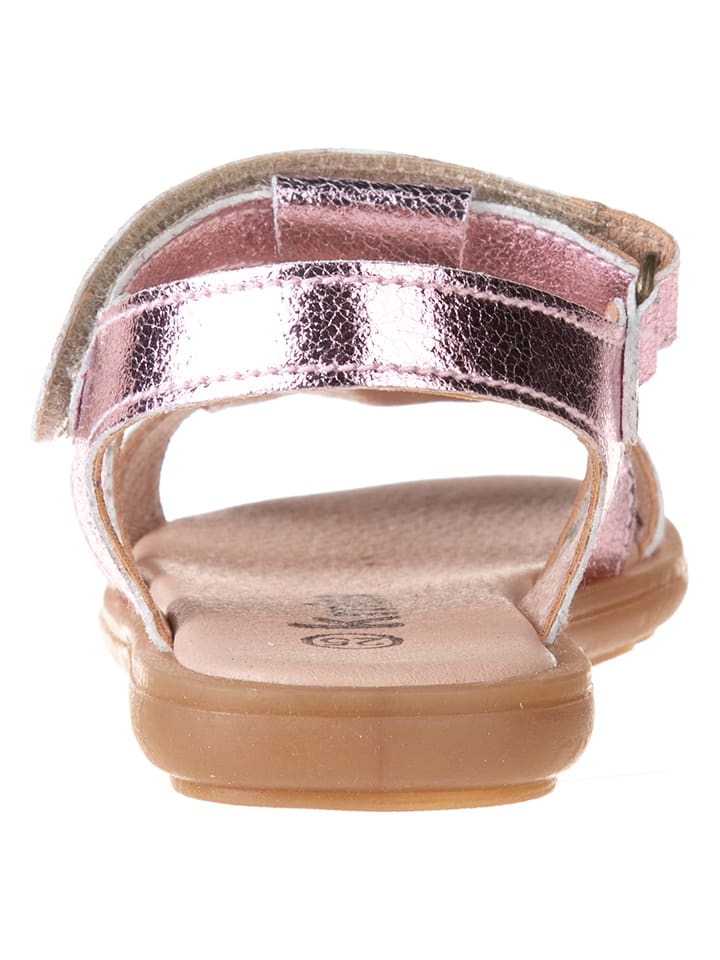 kmins Leder-Sandalen in Lila günstig kaufen